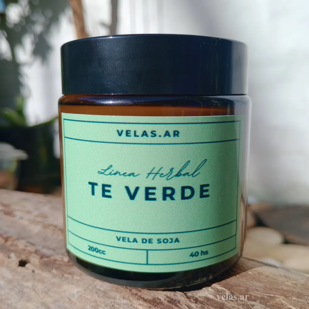 Vela Aromática de Té Verde