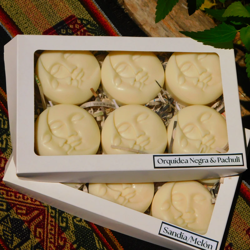 Vela de Molde - Orquídea Negra & Pachuli