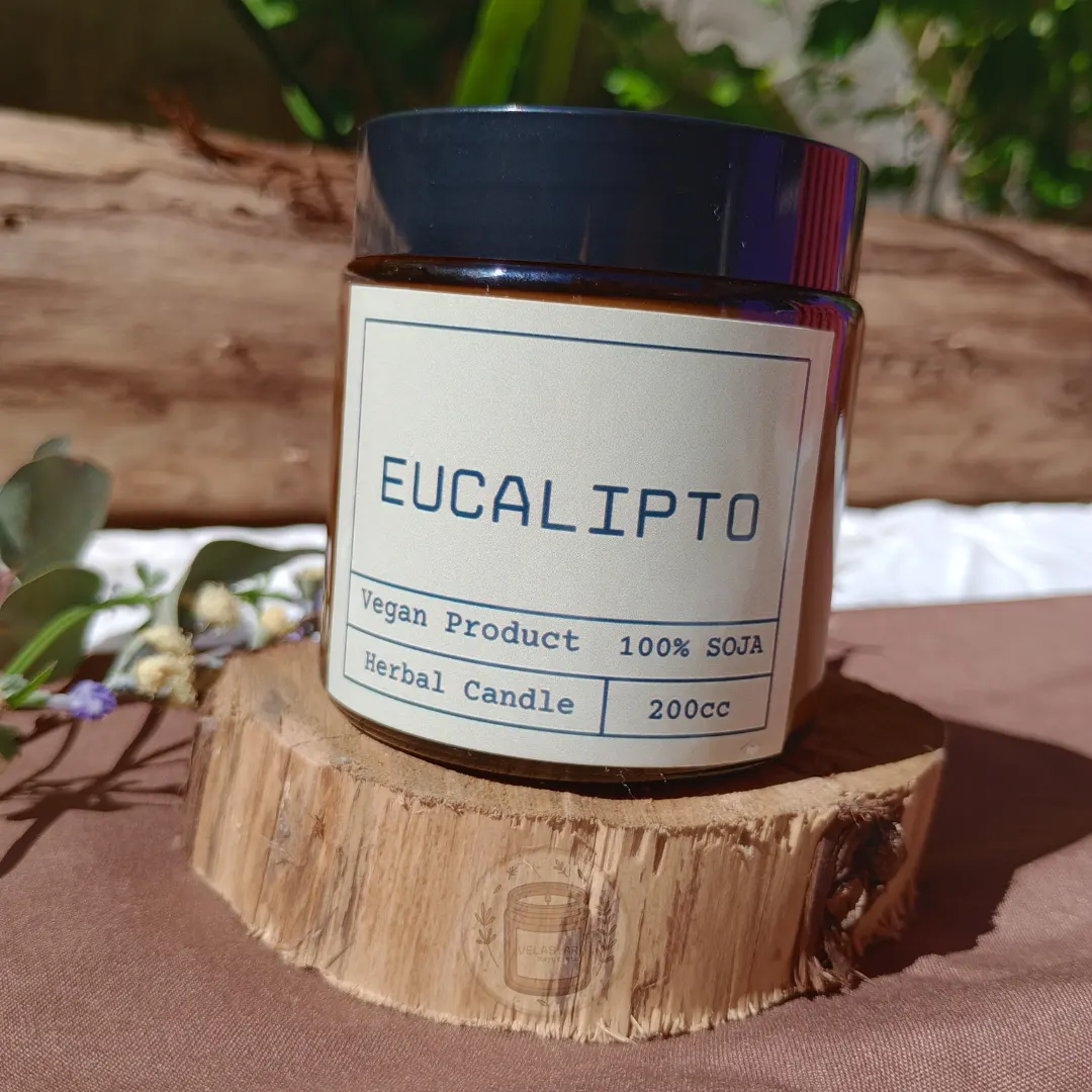 Vela Aromática de Eucalipto